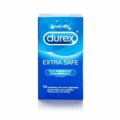 Dildo Freak Kondome DUREX Extra Safe - 12er-Packung