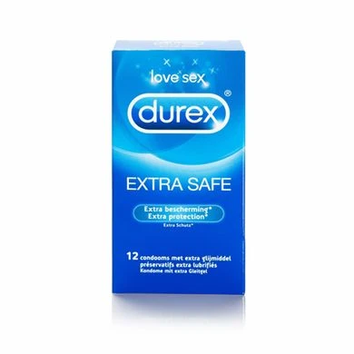 Dildo Freak Kondome DUREX Extra Safe - 12er-Packung 3 Dildo Freak Kondome DUREX Extra Safe - 12er-Packung