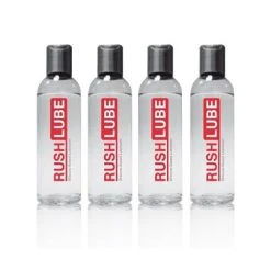 3 + 1 RUSH LUBE Gleitgel Auf Silikonbasis Pack - 400 Ml (4 X 100 Ml)