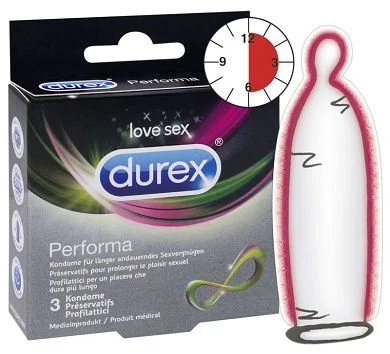 Durex Performa Kondome 3er 4 Durex Performa Kondome 3er – Bild 2