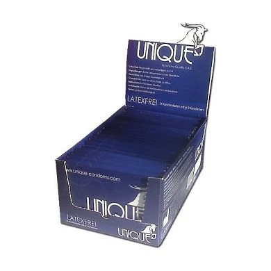 Unique Condom Card 24 X 3 Latexfreie Kondome 2 Unique Condom Card 24 X 3 Latexfreie Kondome
