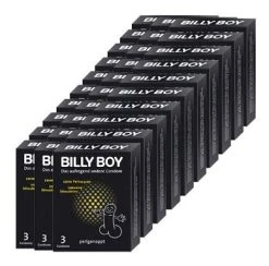 90 (30 X 3er) Billy Boy Perlgenoppte Kondome