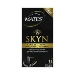 Mates (Manix) Skyn 12 Non-Latex-Kondomen - Import Aus Dem Vereinigten Königreich