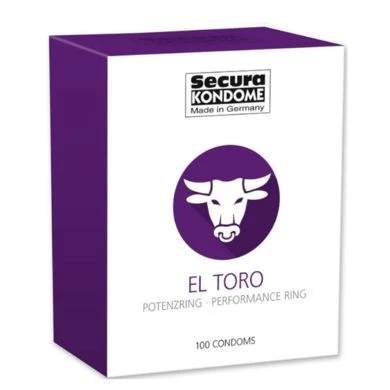 El Toro Kondome Mit Potenzring 100 Stk. 3 El Toro Kondome Mit Potenzring 100 Stk.