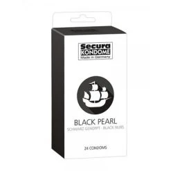 Secura Black Pearl: Kondome, 24er Pack
