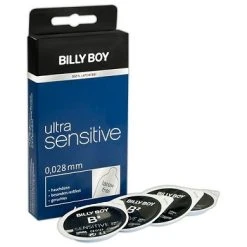Billy Boy Kondome Ultra Sensitive - Latexfrei - Inhalt: 4 Stck